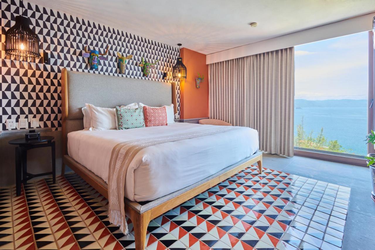 Hotel Luxury Patio Azul (Adults Only) Πουέρτο Βαγιάρτα Εξωτερικό φωτογραφία A bedroom at the hotel