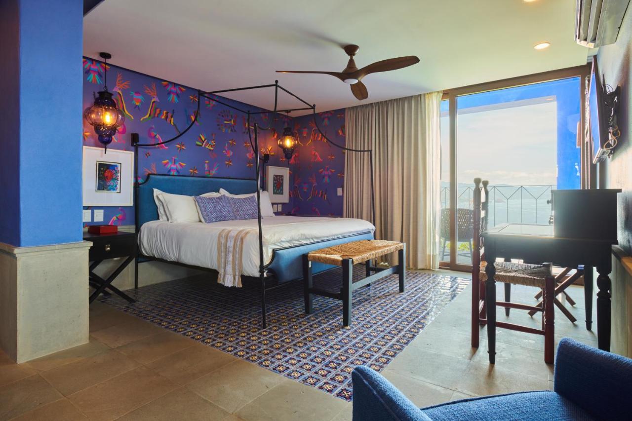Hotel Luxury Patio Azul (Adults Only) Πουέρτο Βαγιάρτα Εξωτερικό φωτογραφία A bedroom at the hotel