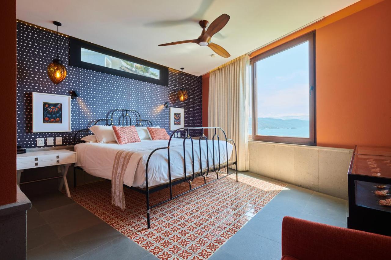 Hotel Luxury Patio Azul (Adults Only) Πουέρτο Βαγιάρτα Εξωτερικό φωτογραφία A bedroom at the hotel
