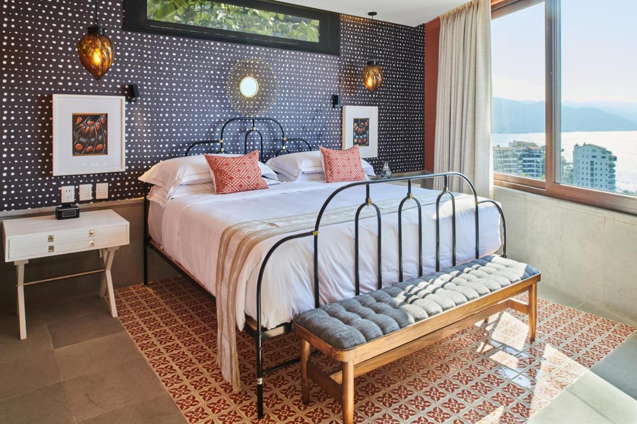 Hotel Luxury Patio Azul (Adults Only) Πουέρτο Βαγιάρτα Εξωτερικό φωτογραφία A bedroom at the hotel
